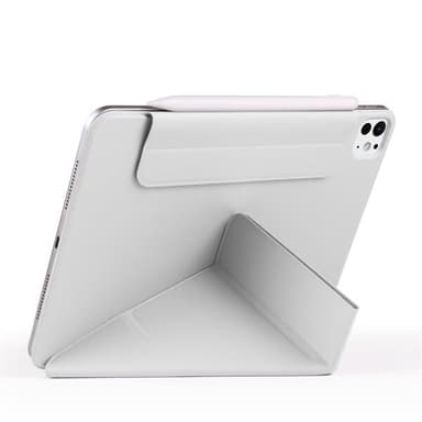 Kunstlæderetui med stativ og magneter til iPad Pro 11 2022 / 2021 / 2020 - Grå