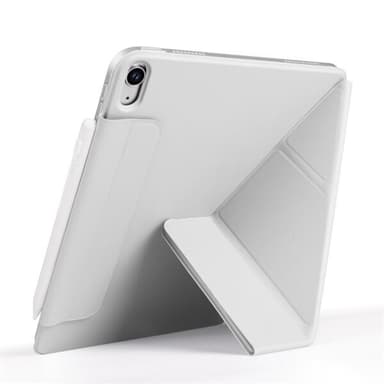 Kunstlædertaske med stativ og magneter til iPad Air 11 2024 / Air 2022 10.9 - Grå