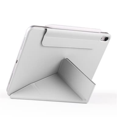 Kunstlædertaske med stativ og magneter til iPad Air 11 2024 / Air 2022 10.9 - Grå