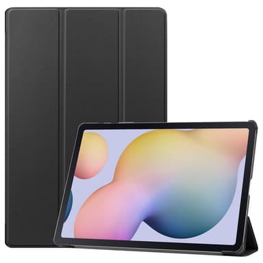 Trifoldet Stand Smart Taske til Samsung Galaxy Tab S7 Plus - Sort