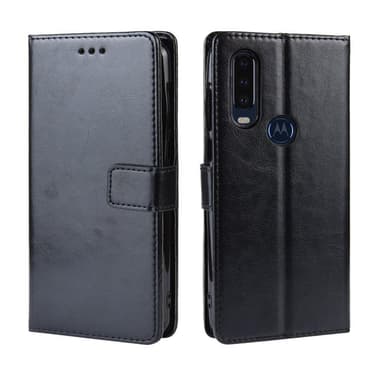 Motorola One Action Crazy Horse tegnebogstaske