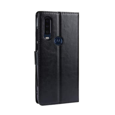 Motorola One Action Crazy Horse tegnebogstaske