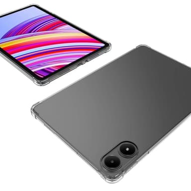 Til Xiaomi Redmi Pad Pro / Redmi Pad Pro 5G Cover Beskyttelse Transparent Tablet TPU Cover