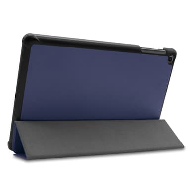 Trifoldet stativetui til Samsung Galaxy Tab A 10.1 2019 - Mørkeblå