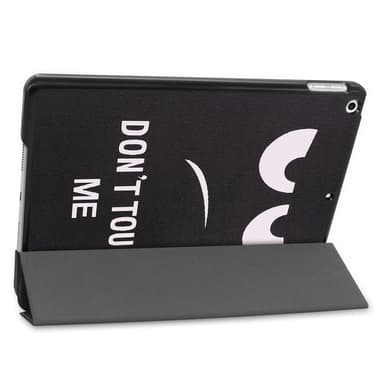 Apple iPad 10.2 Pattern Trifoldet stativ-tabletetui - Rør ikke ved mig