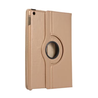 Apple iPad 10.2 2021/2020/2019 Litchi Tekstur Standetui - Guld