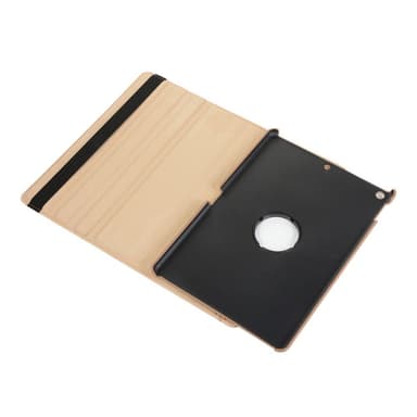 Apple iPad 10.2 2021/2020/2019 Litchi Tekstur Standetui - Guld