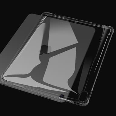 Til iPad Air 13 (2024) Tablet Etui Fire Drop Beskyttelse TPU Bagside Cover