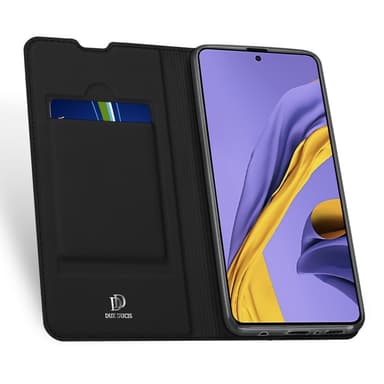 Samsung Galaxy A51 DUX DUCIS Skin Pro Series Stativ Flip-Taske - Sort