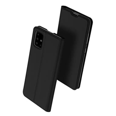 Samsung Galaxy A51 DUX DUCIS Skin Pro Series Stativ Flip-Taske - Sort