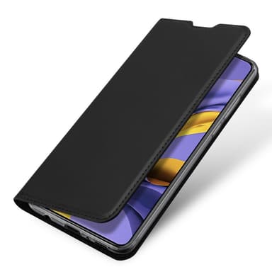 Samsung Galaxy A51 DUX DUCIS Skin Pro Series Stativ Flip-Taske - Sort