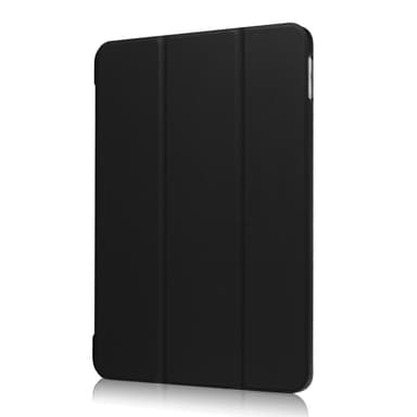 Til iPad 9,7-tommer (2017) Trifoldet Stand Tablet-etui - Sort