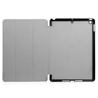 Til iPad 9,7-tommer (2017) Trifoldet Stand Tablet-etui - Sort