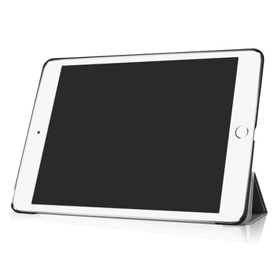 Til iPad 9,7-tommer (2017) Trifoldet Stand Tablet-etui - Sort