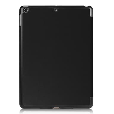 Til iPad 9,7-tommer (2017) Trifoldet Stand Tablet-etui - Sort