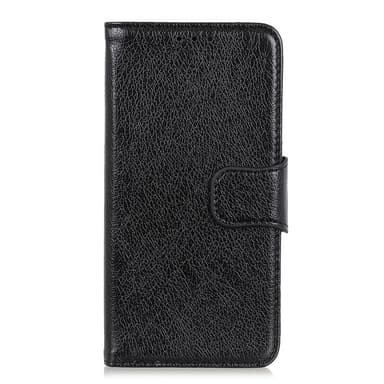 Nappa Texture Pung Standetui til Samsung Galaxy A10 - Sort