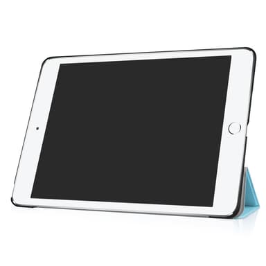 Til iPad 9.7 (2018)/9.7 (2017) Trifoldet etui - Lyseblå
