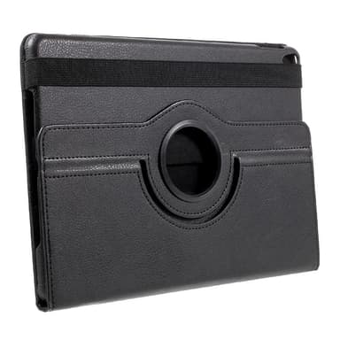iPad Air 10.5 (2019)/Pro 10.5 (2017) 360-roterende etui Litchi Grain - Sort