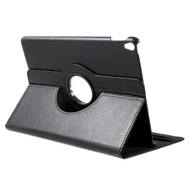 iPad Air 10.5 (2019)/Pro 10.5 (2017) 360-roterende etui Litchi Grain - Sort