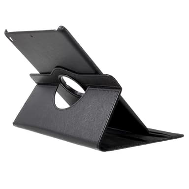 iPad Air 10.5 (2019)/Pro 10.5 (2017) 360-roterende etui Litchi Grain - Sort