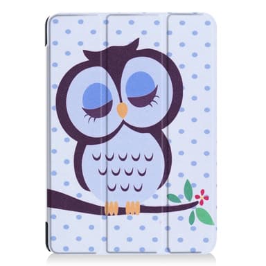 Til iPad 9.7 (2018)/9.7 (2017) Trifoldet stativetui - Napping Owl