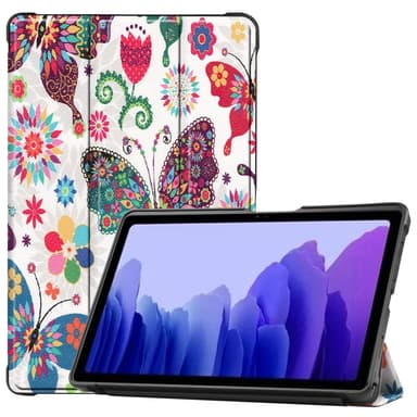 Trifoldet stativetui til Samsung Galaxy Tab A7 10.4"" - Sommerfugl