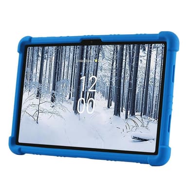 Nokia T21 Soft Silicone Beskyttende Tabletetui Cover - Sort