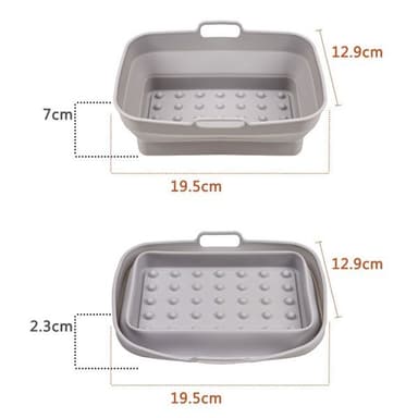 Silikonebakke til Air Fryer - 19,5cm
