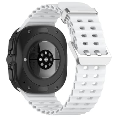Silikone urrem til Samsung Watch Ultra 47mm Hvid