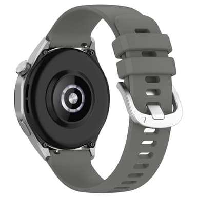 18 mm silikone urrem til Huawei Watch GT 4 41 mm, Garmin Venu 3S, LG Watch Grå