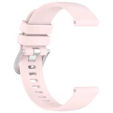 18 mm urrem til Garmin Venu 3S/Forerunner 265S/255S/255S Music/Vivomove 3S Lyserød