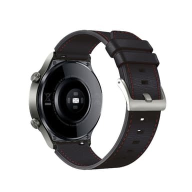 PU-læderurrem til Huawei Watch GT4 45mm 22mm/Watch Pro/GT2 Pro Rød