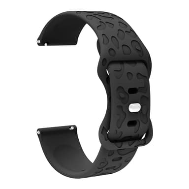 22 mm Silikone Urrem, Samsung Gear S3 Classic, Huawei Watch 3, Ticwatch Sort