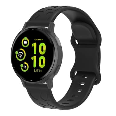 22 mm Silikone Urrem, Samsung Gear S3 Classic, Huawei Watch 3, Ticwatch Sort