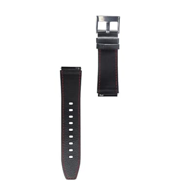 PU-læderurrem til Huawei Watch GT4 45mm 22mm/Watch Pro/GT2 Pro Rød