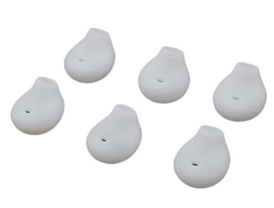 In-ear silikone øretelefoner spidscovers til Samsung Galaxy S6/S7, Note5/Note7 Hvid