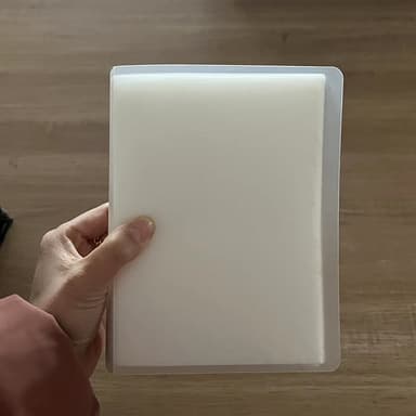 Fotoalbum med 100 lommer til fotos Gennemsigtig