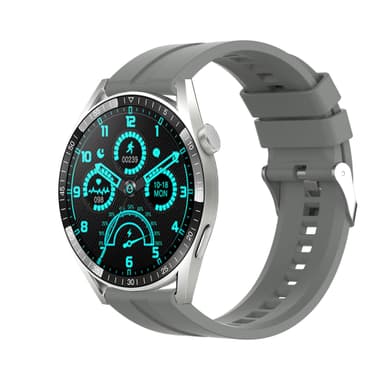 Urrem 22 mm Garmin/Huawei/Samsung Galaxy Watch Grå