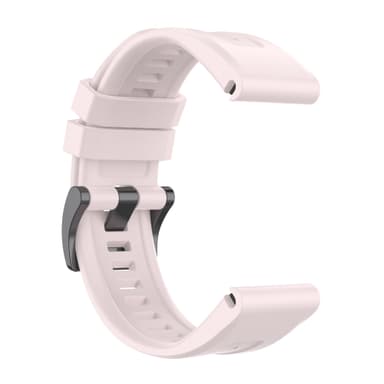 Silikone urrem til Garmin Quatix 7 Pro 22mm Lyserød