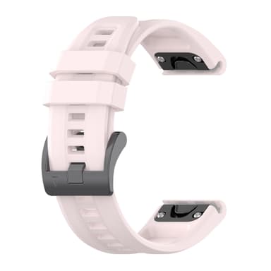 Silikone urrem til Garmin Quatix 7 Pro 22mm Lyserød