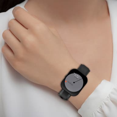 22 mm læder sportsbånd kompatible med CMF BY NOTHING Watch Pro Sort