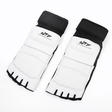 Boksekarate halvfingerhandsker Hvid L
