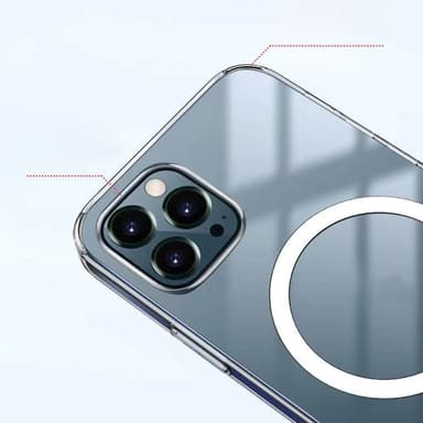 Gennemsigtigt telefoncover til iPhone 16 iPhone 16 Pro Max