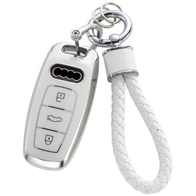 Bilnøgledæksel med nøglering Audi D
