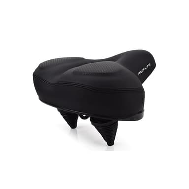 Ekstra stor og blød cykelsadel