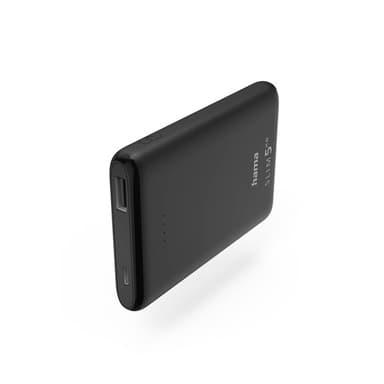 Hama Powerbank Slim 5000mAh Black