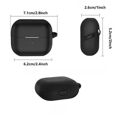 Silikonetui til Samsung Galaxy Buds3/Buds3 Pro Mørkeblå