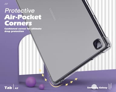 Samsung Galaxy Tab A7 10,4"" Cover TPU gennemsigtig
