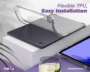 Samsung Galaxy Tab A7 10,4"" Cover TPU gennemsigtig