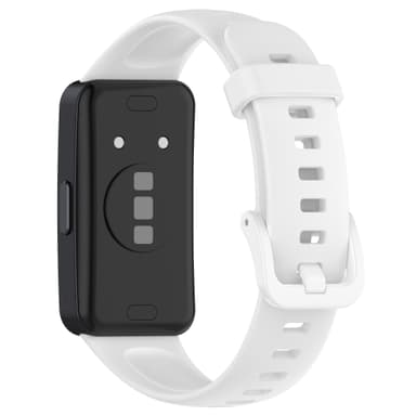 Silikone armbånd til Huawei Band 9 Hvid